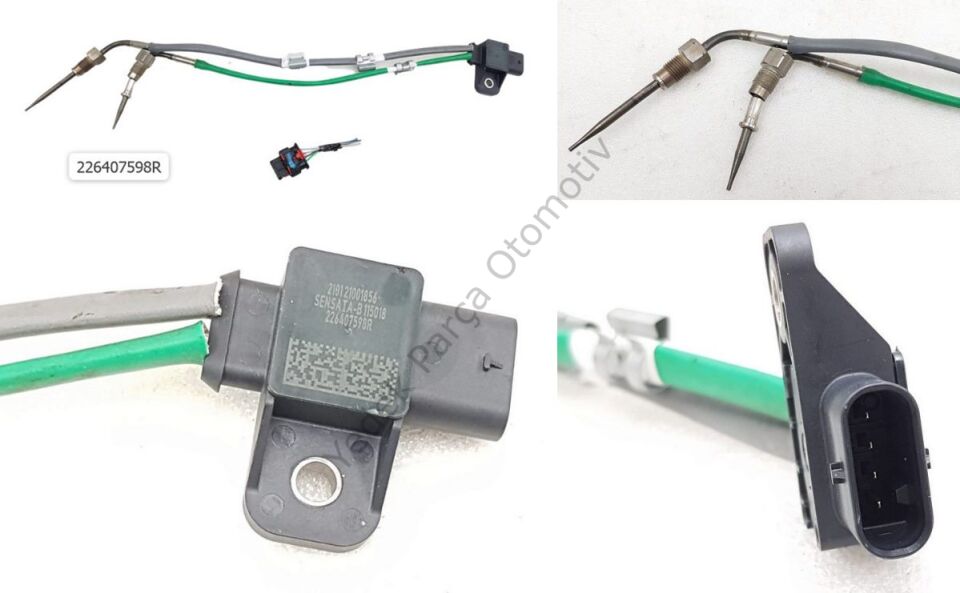 226407598R OKSİJEN SENSÖRÜ CLİO V LOGAN II SANDERO II 1.0 SCE