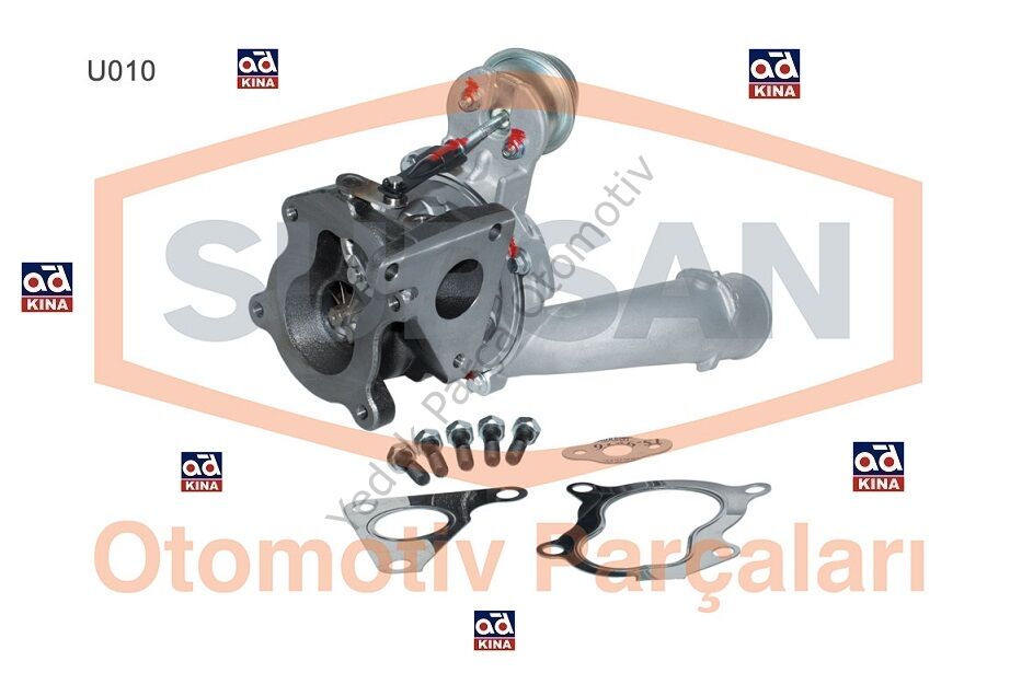 TURBO KOMPLE U010 MEGANE LAGUNA TRAFIK MASTER 1.9 DCI