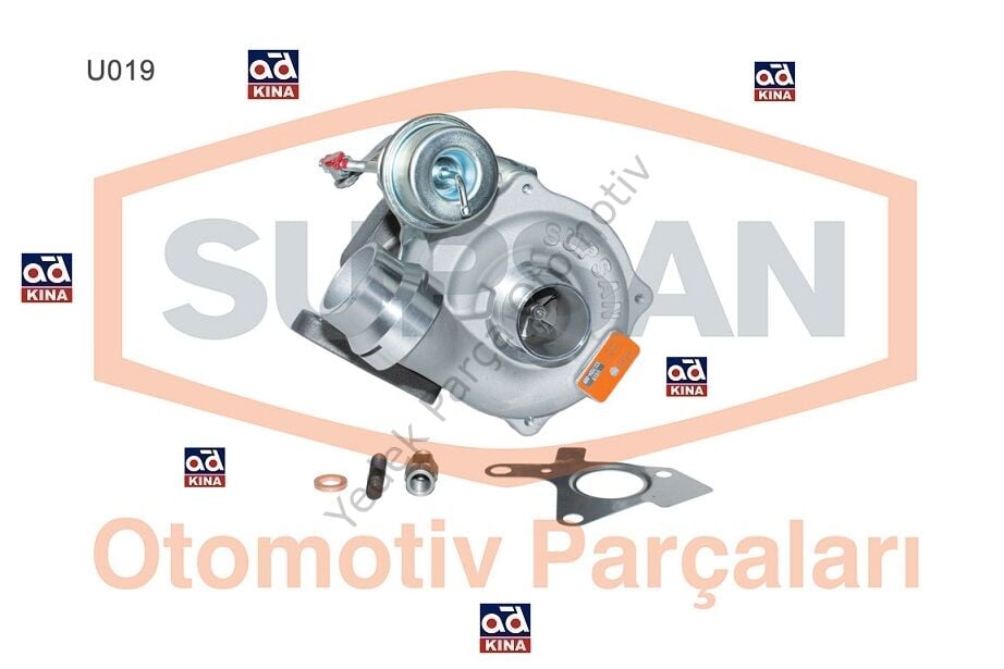 TURBO KOMPLE U019 CLIO-II-III KANGO MEGANE-II LOGAN I 1.5DCI 90PS