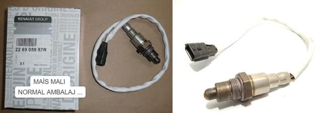 Megane 4 Duster 2 Oksijen Lambda Sensörü 1.6 16V H4M 226905987R 226A44171R Renault Orijinal