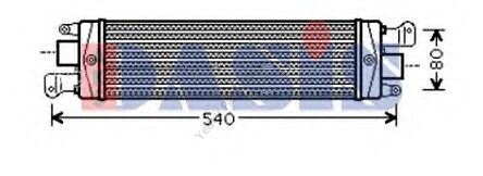 TURBO RADYATÖRÜ 010CAC020 ALBEA 1.3JTD
