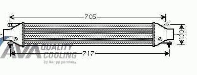TURBO RADYATÖRÜ 010CAC030 LINEA 1.4JTD
