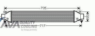 TURBO RADYATÖRÜ 010CAC030 LINEA 1.4JTD