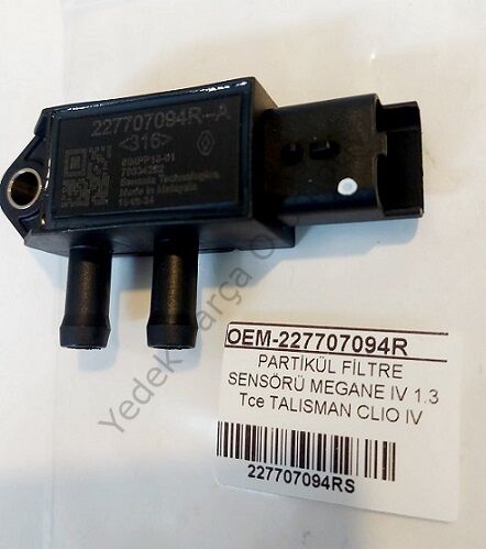 PARTİKÜL FİLTRE SENSÖRÜ 227707094R MEGANE IV 1.3 Tce TALISMAN CLIO IV DUSTER