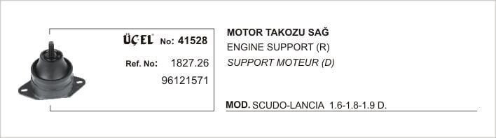 MOTOR TAKOZU 41528 P605 P806 XANTIA XM