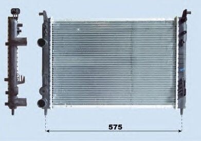 RADYATÖR 0131282AL PALIO 1.2 AC ALBEA 1.2 2SIRA