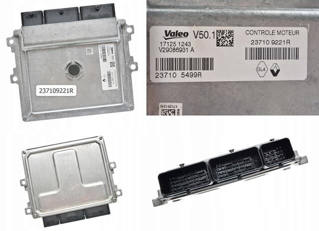 Clio 4 Logan 2 Sandero 2 Motor Enjeksiyon Beyni 0.9 Tce Ecu 237109221R Renault Orijinal