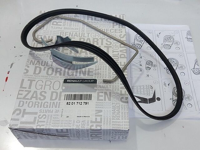 Clio 5 Captur 2 Duster 2 Alternatör V Kayışı 1.0 Sce B4D 3PK 775  8201712791 119203106R Renault Mais