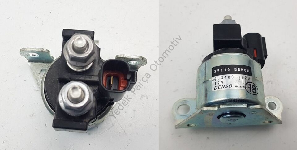 MARŞ (SELENOID) START STOP RÖLESİ 25116BB50A KADJAR 1.5 DCİ KOLEOS II QASHQAI
