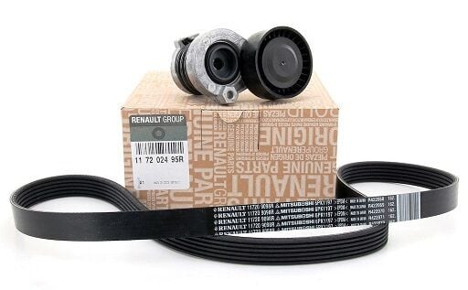 Megane 3 Fluence Dokker Lodgy Alternatör Kayış Kiti 1.5 Dci K9K 117202495R Renault Mais