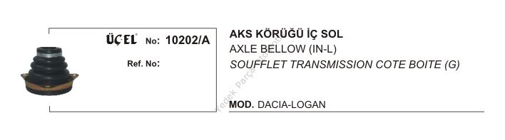 AKS KÖRÜĞÜ İÇ SOL 10202A LOGAN SAÇLI 7701473830
