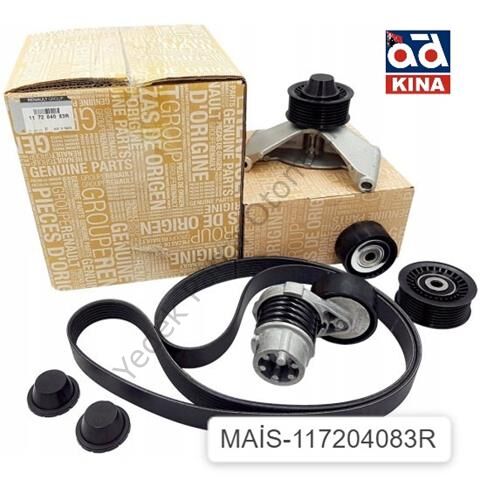 ALTERNATÖR GERGİ KİTİ LTNS083 CLIO IV CAPTUR 1 0.9TCE H4B 90PS SANDERO 2 117204083R