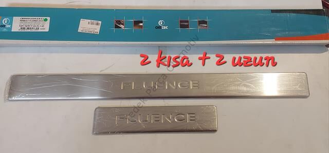 KAPI EŞİĞİ KROM 8900100192 FLUENCE (2 UZUN + 2 KISA)