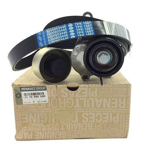 Master 3 Alternatör Kayış Kiti 2.3 Dci M9T 7PK 1687 2010 2020 117209956R Renault Mais