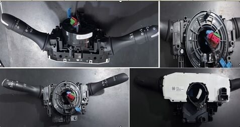 Megane 4 Talisman Direksiyon Alt Kumanda Grubu Airbag Sargılı 255678134R Renault Orijinal
