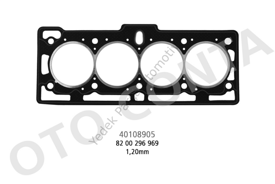 SILINDIR KAPAK CONTASI LOGAN SANDERO KANGOO 1.4 1.6 (K7J 710) 1.20MM SACLI KLINGRIT