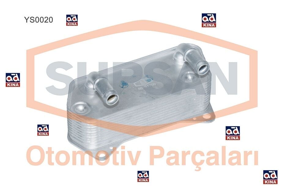 YAĞ SOĞUTUCUSU YS0020-01 GOLF-V JETTA PASSAT A3 1.4TSI 1.6FSI BMY-BLG-BLF-C