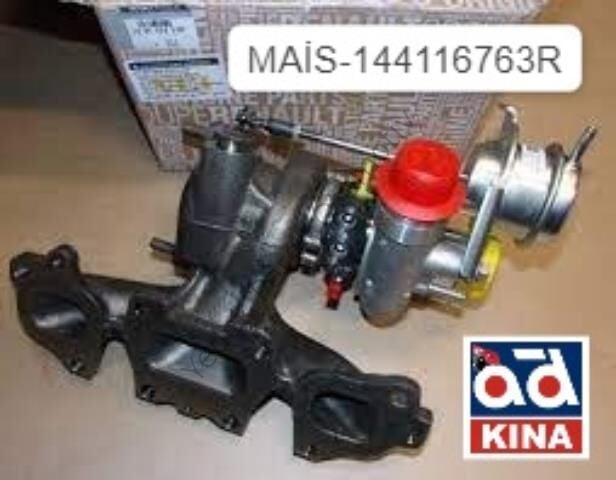 144116763R TURBO KOMPLE MEGANE IV KADJAR TALISMAN 1.5DCİ 110PS