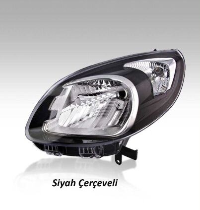 Kangoo 2 Faz 2 Ön Sağ Far Lambası Motorlu Siyah Çerçeveli 2013 2020 260103948R Ayfar