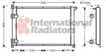 Master 1 Motor Su Radyatörü 2.5 8V S8U 1998 2001 7701046209 7701043670 Kale