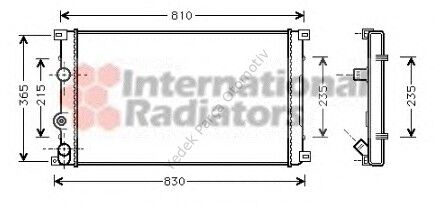 RADYATÖR 0543441AB MASTER-II MOVANO 1.9 DTI 2.2 DCİ TDI 1SIRA ALB