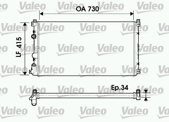 Master 2 Trafic 2 2.5 dCi Motor Su Radyatörü Mekanik 1.9 dCi 2.2 dCi 2.5 dCi  7701057119 7701057117
