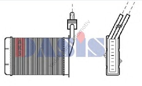 KALORİFER RADYATÖRÜ 0584872AL R21 ALIMINYUM
