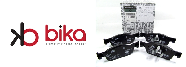 Clio 4 Logan Sandero 2 Symbol Joy Ön Fren Balatası Takım Geniştip 2016 > 410605536R 410604682R