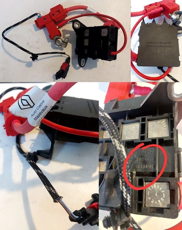 Laguna 3 Akü Kutup Başı Komple 285A80001R Renault Orijinal