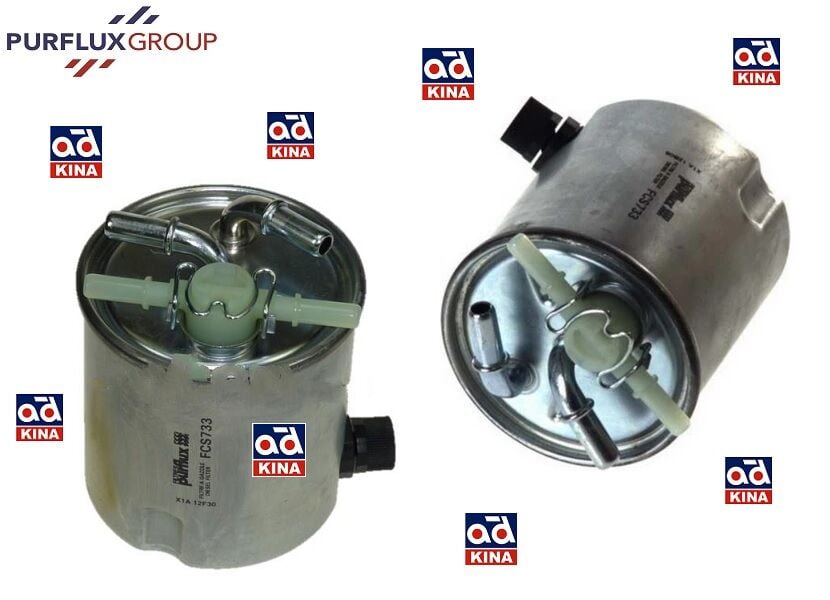 Logan 1 Mazot Filtresi Kısa Tip 1.5 Dci K9K 2004 - 2007 FCS 733 7701066680 Purflux