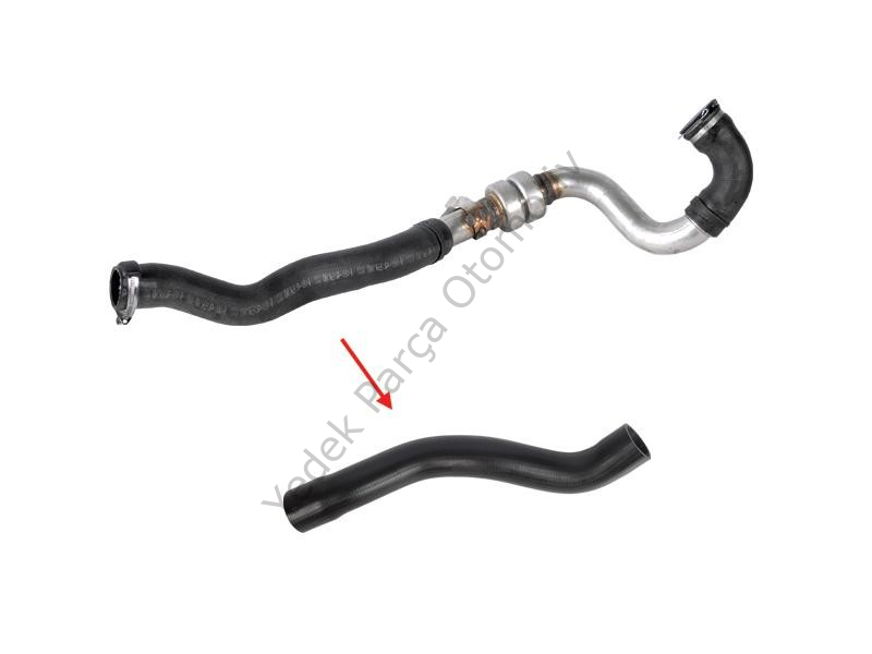 TURBO HORTUMU BUYUK (METAL PARCA HARIC)  DUSTER 1.5 DCI