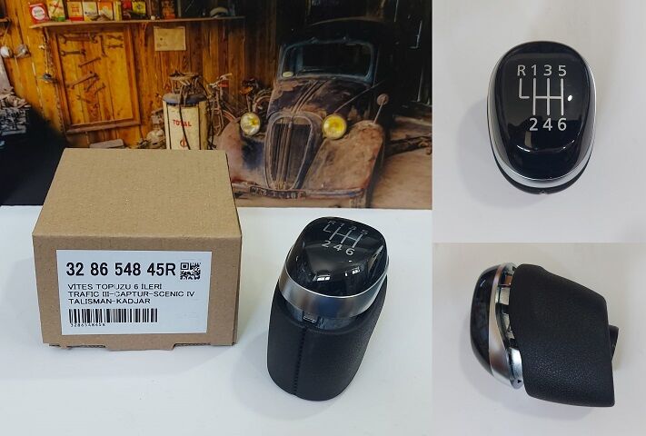 Megane 4 Talisman Kadjar Duster 1 Trafic 3 Vites Kol Topuzu 6 Vites Manuel 328654845R Renault Orijinal
