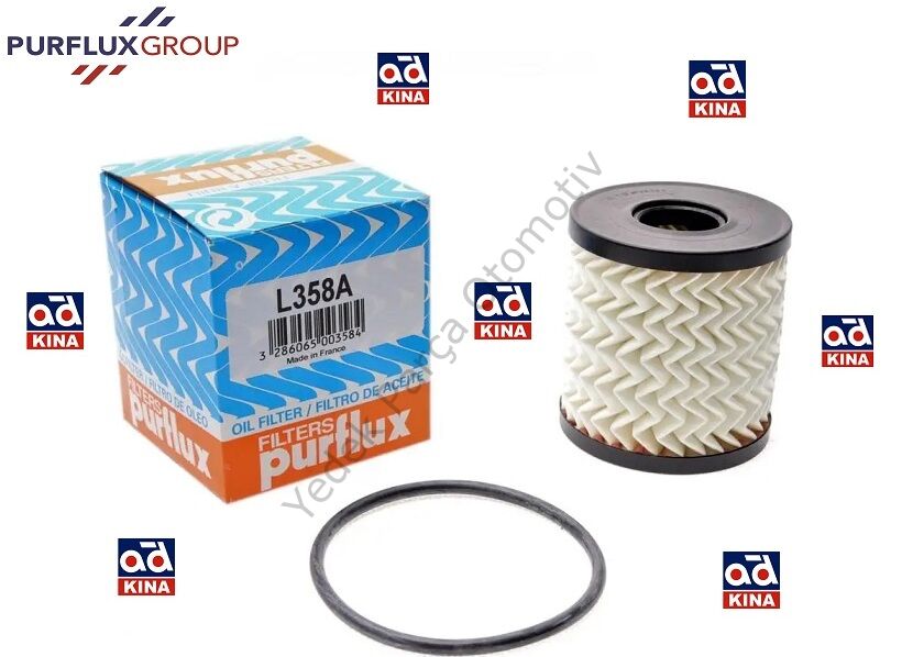 YAĞ FİLTRESİ L358A P207 P307 PARTNER (03-) 2.0 HDI BOXER-III FOCUS TRANSİT