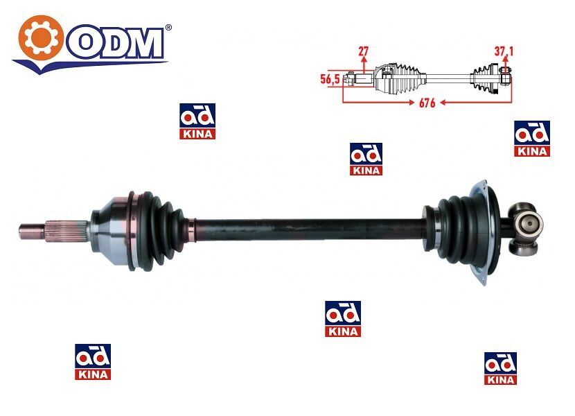 Trafic 2 Sol Ön Aks 1.9 Dci F9Q 2002 2012 391018828R 8200334338 İthal