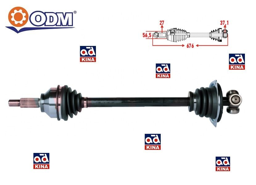 Trafic 2 Sol Ön Aks 1.9 Dci F9Q 2002 2012 391018828R 8200334338 İthal