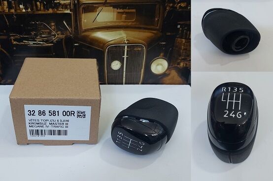 Megane 3 Trafic 3 Vites Topuzu 6 İleri Manuel Kromsuz 328658100R Renault Orijinal