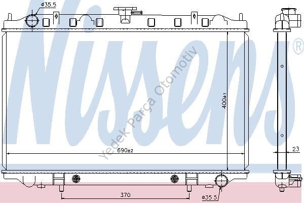 RADYATÖR 370500 İ30 (400x688x22) (BRAZING)