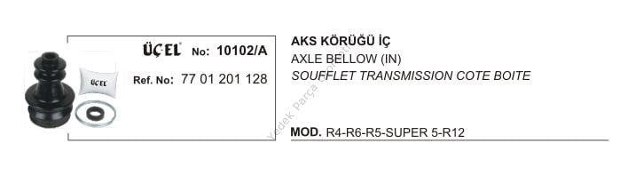 AKS KÖRÜĞÜ İÇ 10102A R12 7701201128