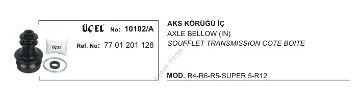 AKS KÖRÜĞÜ İÇ 10102A R12 7701201128