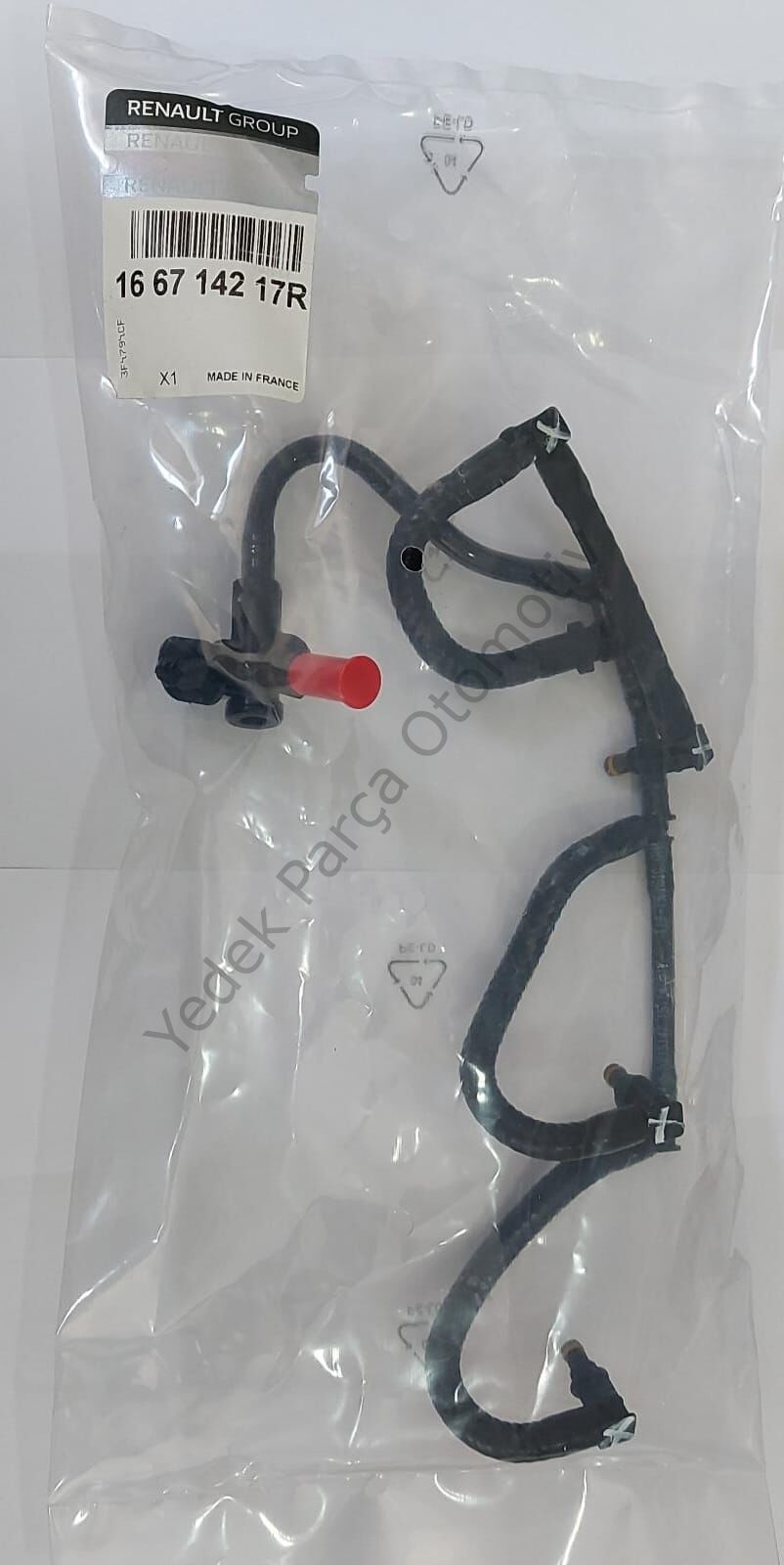 ENJEKTÖR GERİ DÖNÜŞ HORTUMU 166714217R CLIO IV 1.5 DCİ EURO5