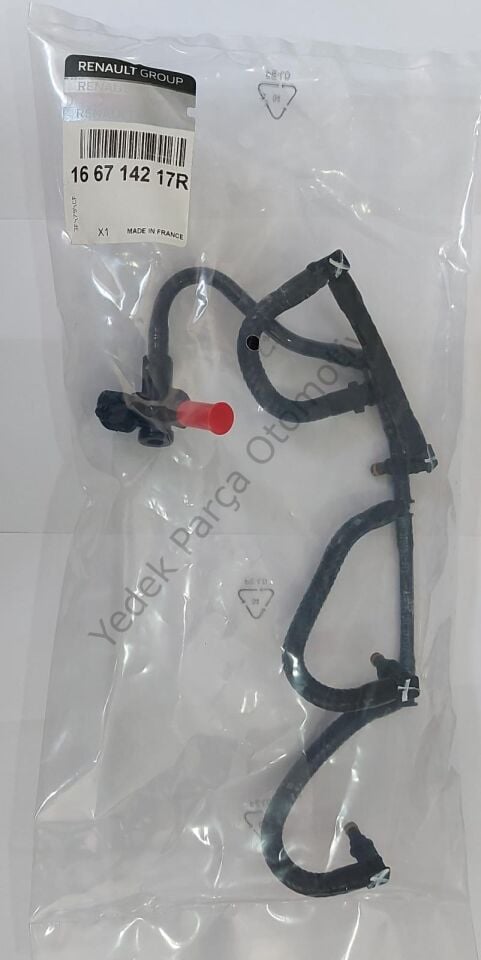 ENJEKTÖR GERİ DÖNÜŞ HORTUMU 166714217R CLIO IV 1.5 DCİ EURO5