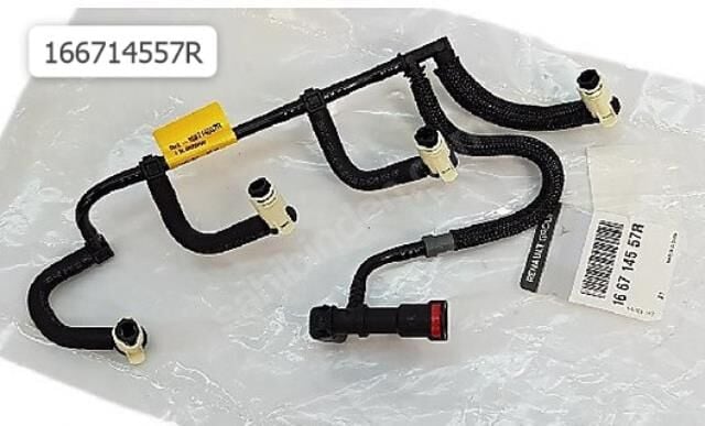 Megane 3 - 4 Talisman Kadjar Fluence Yakıt Enjektör Geri Dönüş Hortumu 1.5 dCi K9K 166714557R Renault Mais