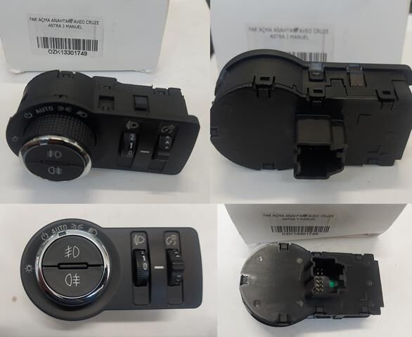 FAR AÇMA ANAHTARI 12PİN MANUEL 13301749 AVEO CRUZE ASTRA J