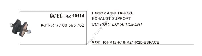 EKSOZ TAKOZU 10114 R12 7700565762