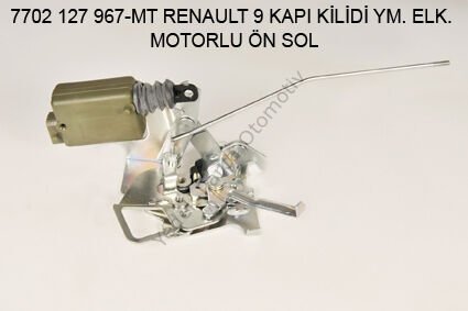 KAPI KİLİDİ ÖN SOL OEM 7702127967MT R9 ELEKTİRİKLİ (MOTORLU)