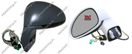 AYNA SOL VM503EHPAL CITROEN C4 04-09 ELEKTRİKLİ