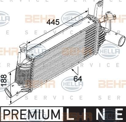 Navara D40 Turbo Radyatörü İntercooler 2.5 dCi 14461EB360 Kale