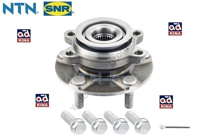Koleos 1 - Qashqai 1 J10 Ön Aks Rulmanı Porya Bilyası 2.0 Dci M9R 2008 - 2015 40202JY00A - 402022560R 40202JG01A Snr
