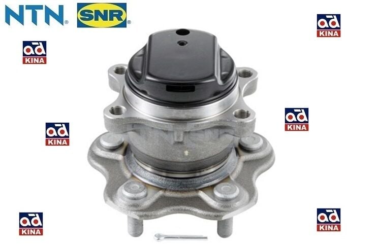 Qashqai 1 J10 - Koleos 1 Arka Teker Poryası Rulmanlı 5 Bijon R16875 43202JG01A Snr