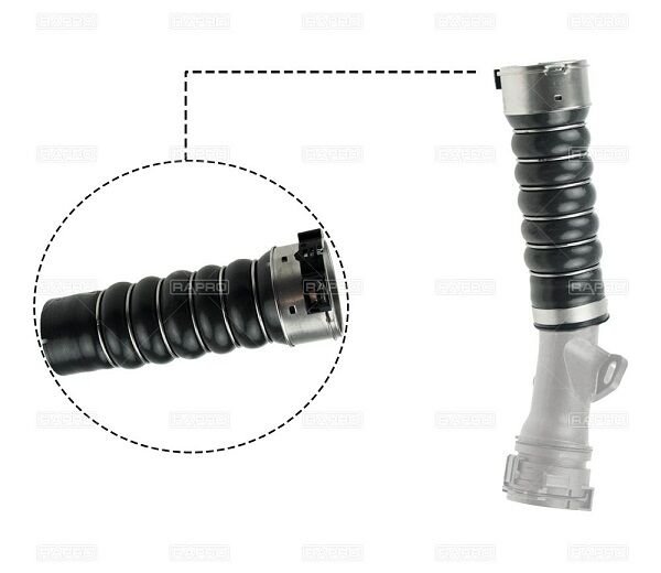 Clio 3 Turbo Borusu Hortumu 1.5 dCi K9K 12454 144606173R Purflux